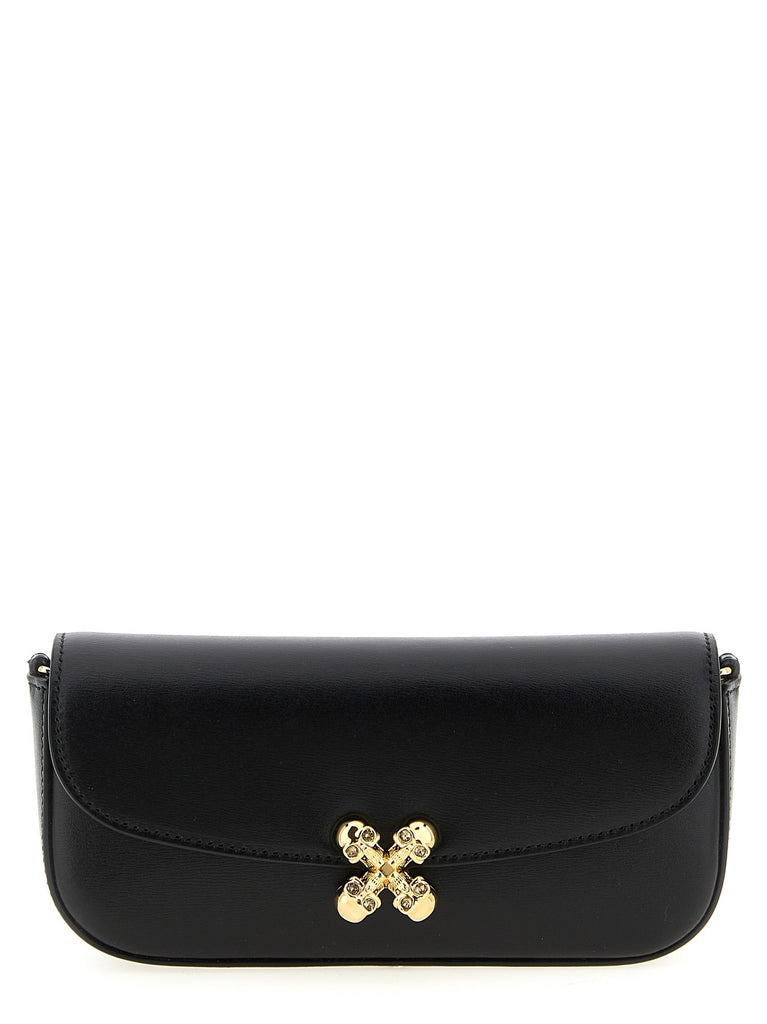 'Skull Flower' small crossbody bag
