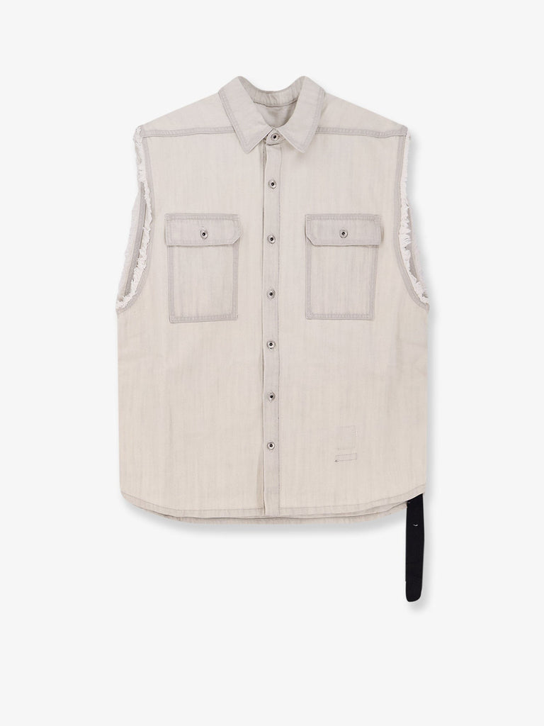 Sleeveless denim jacket