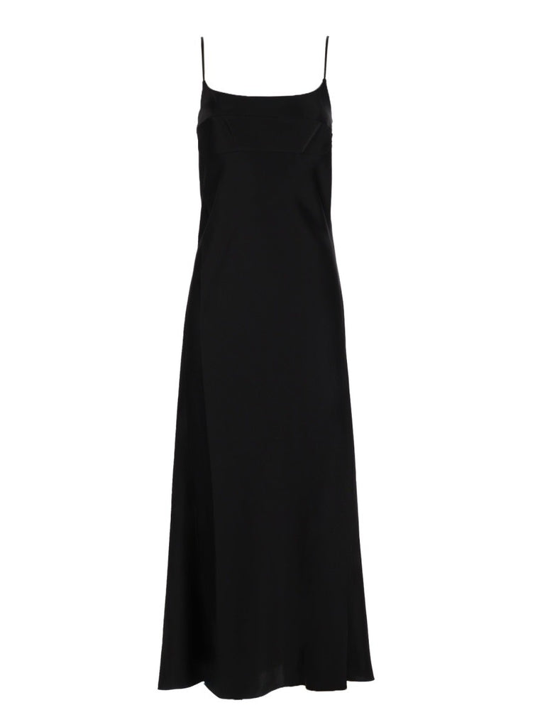 SLEEVELESS MIDI DRESS