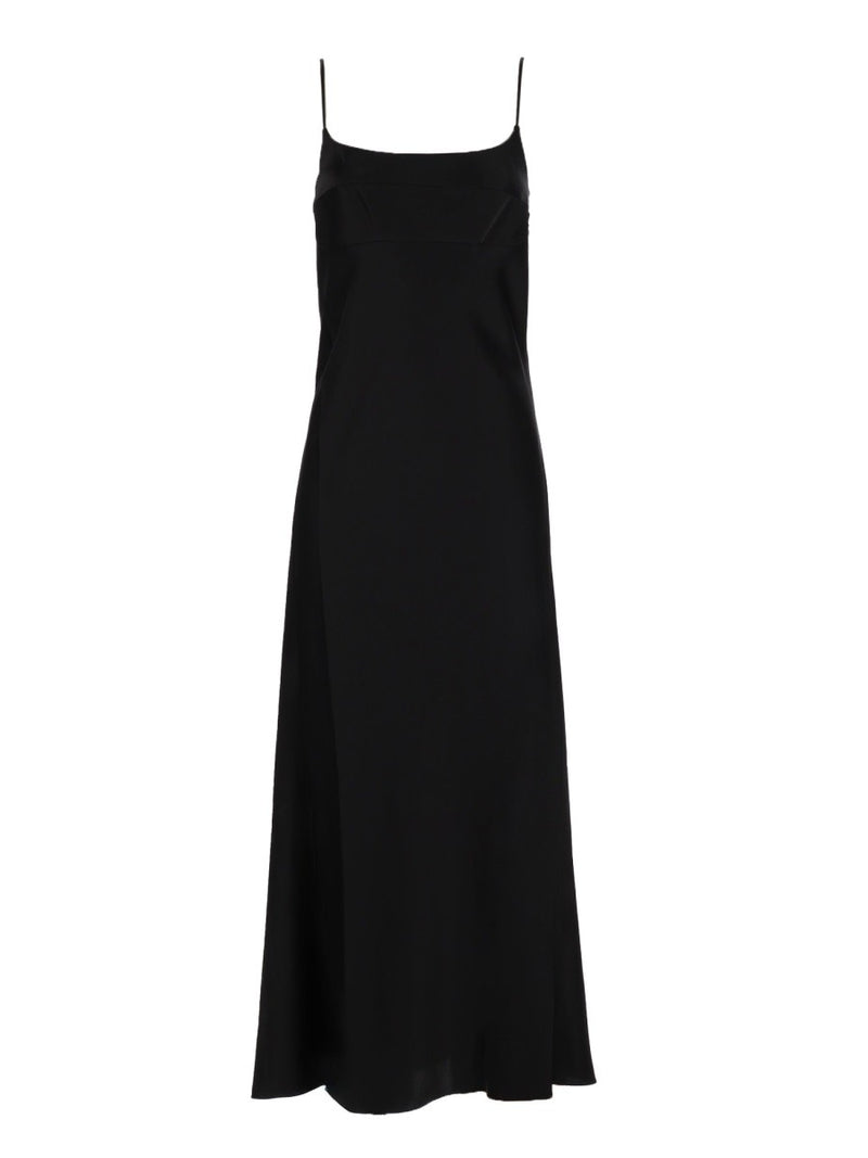 SLEEVELESS MIDI DRESS