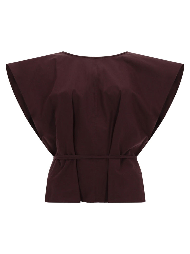 SLEEVELESS TOP WITH BELT
