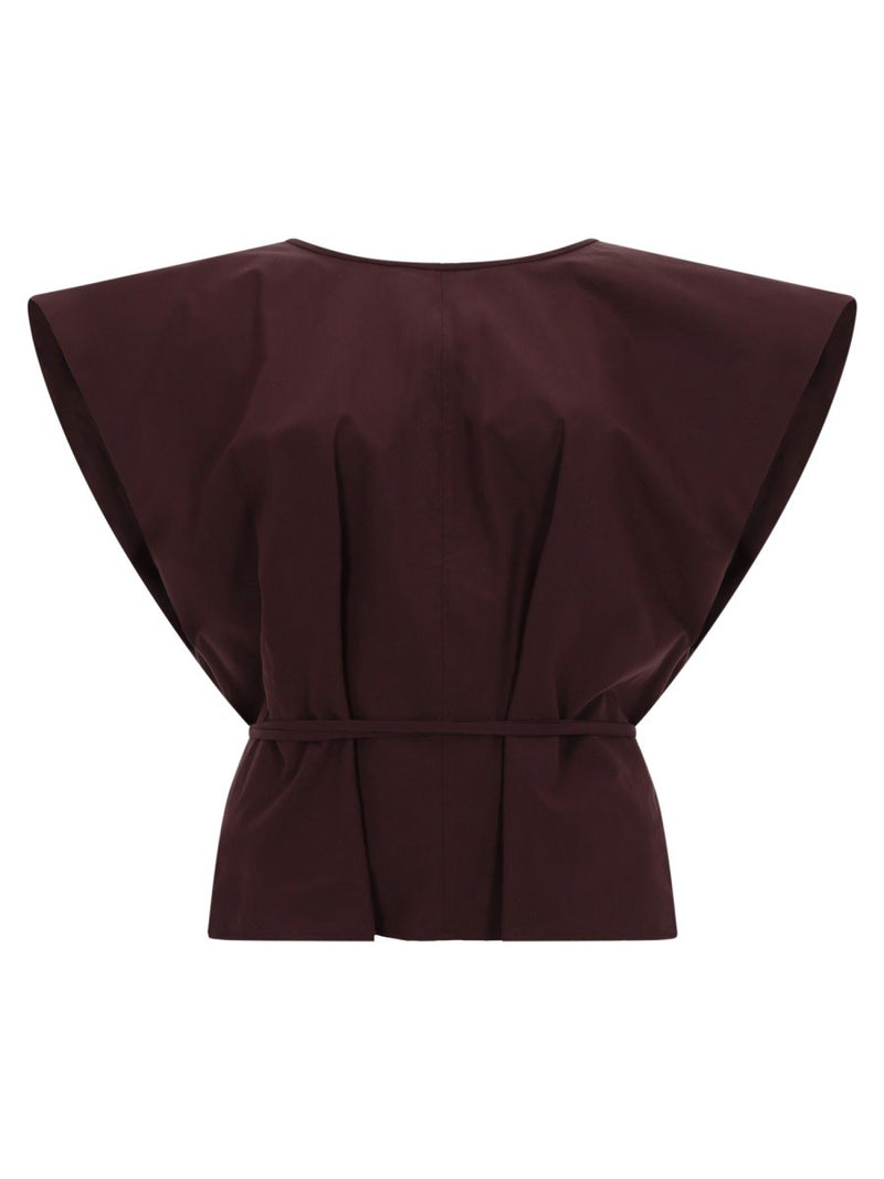 SLEEVELESS TOP WITH BELT