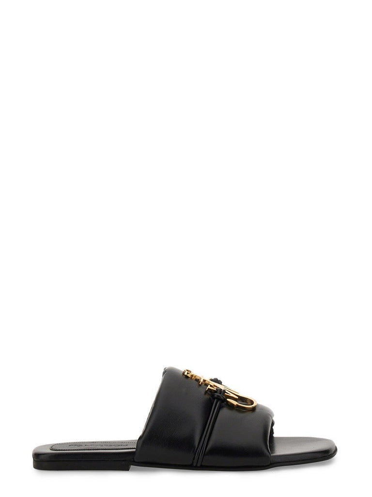 SLIDE SANDAL WITH LOGO