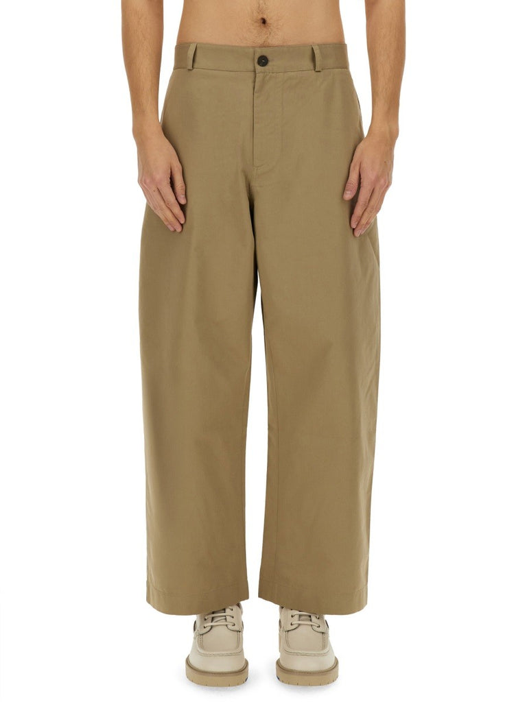 SLIM CURVED PANTS