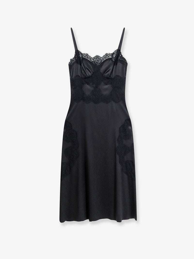 Slip Dress with Lace Details