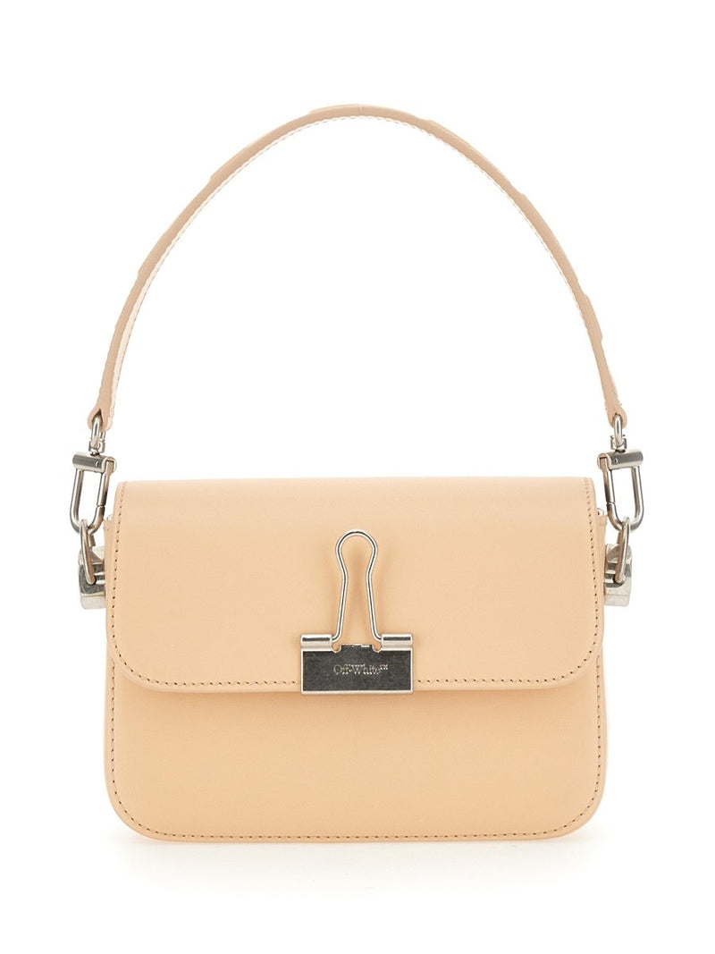 SMALL LEATHER BINDER BAG