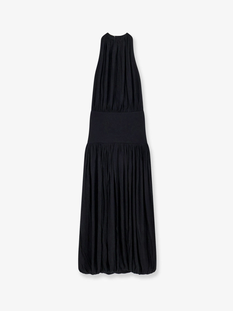 Soft Gathered viscose dress