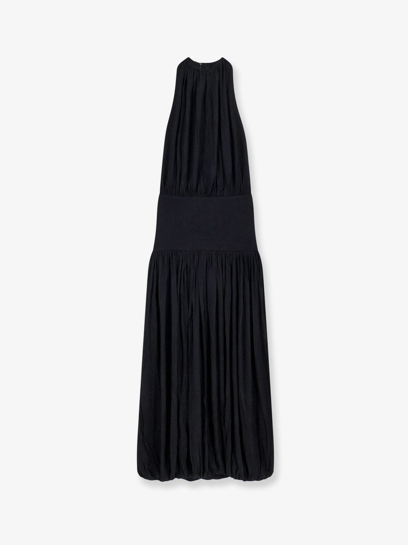 Soft Gathered viscose dress