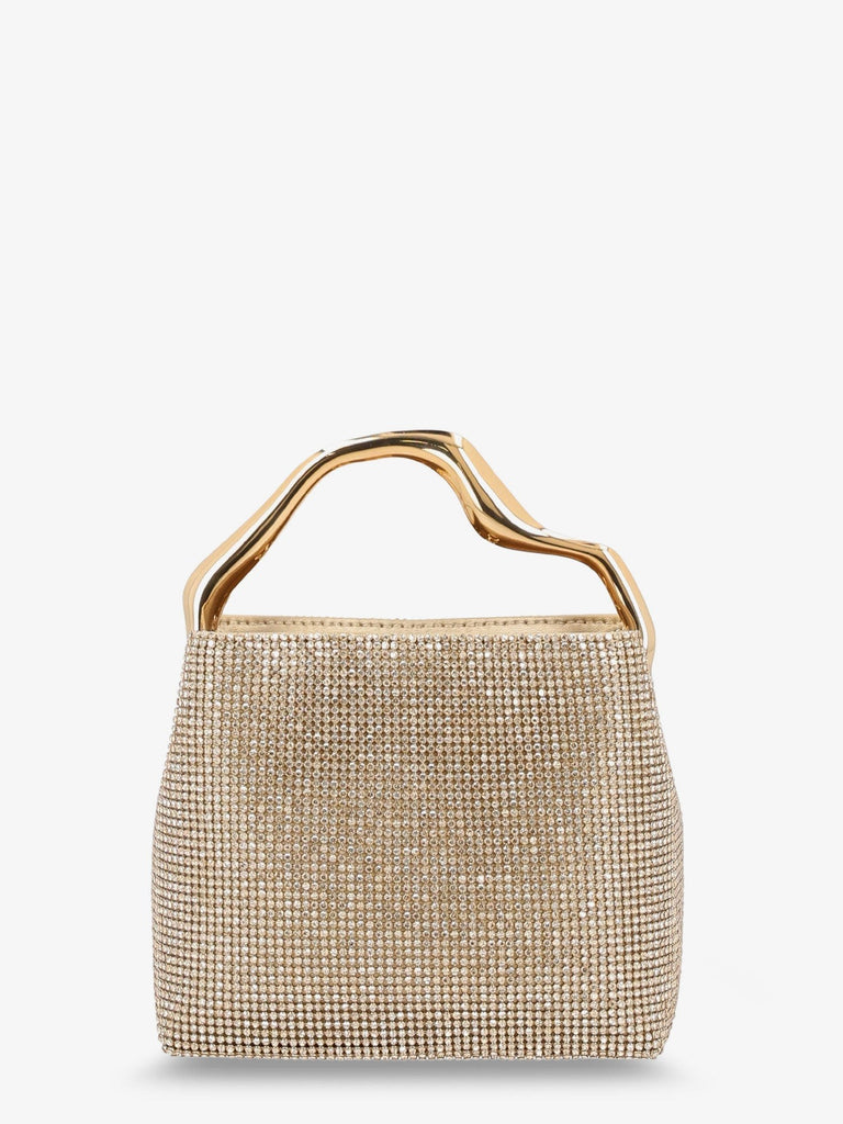 Solene Mini handbag with all-over crystals
