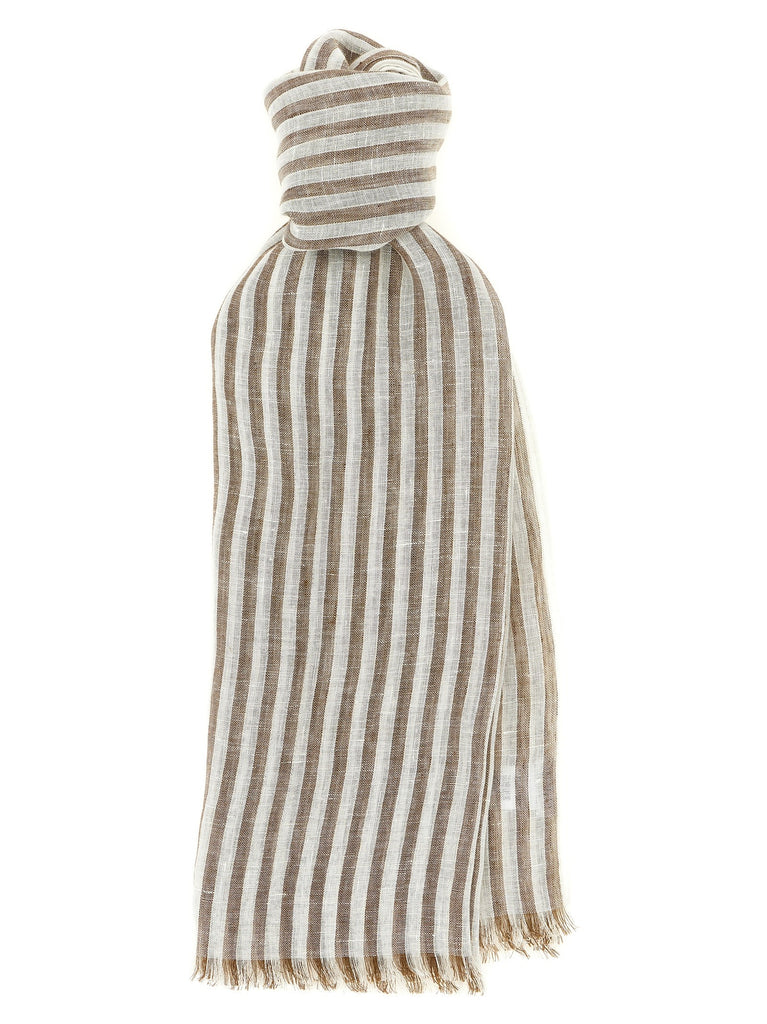 'Sparkling' linen scarf