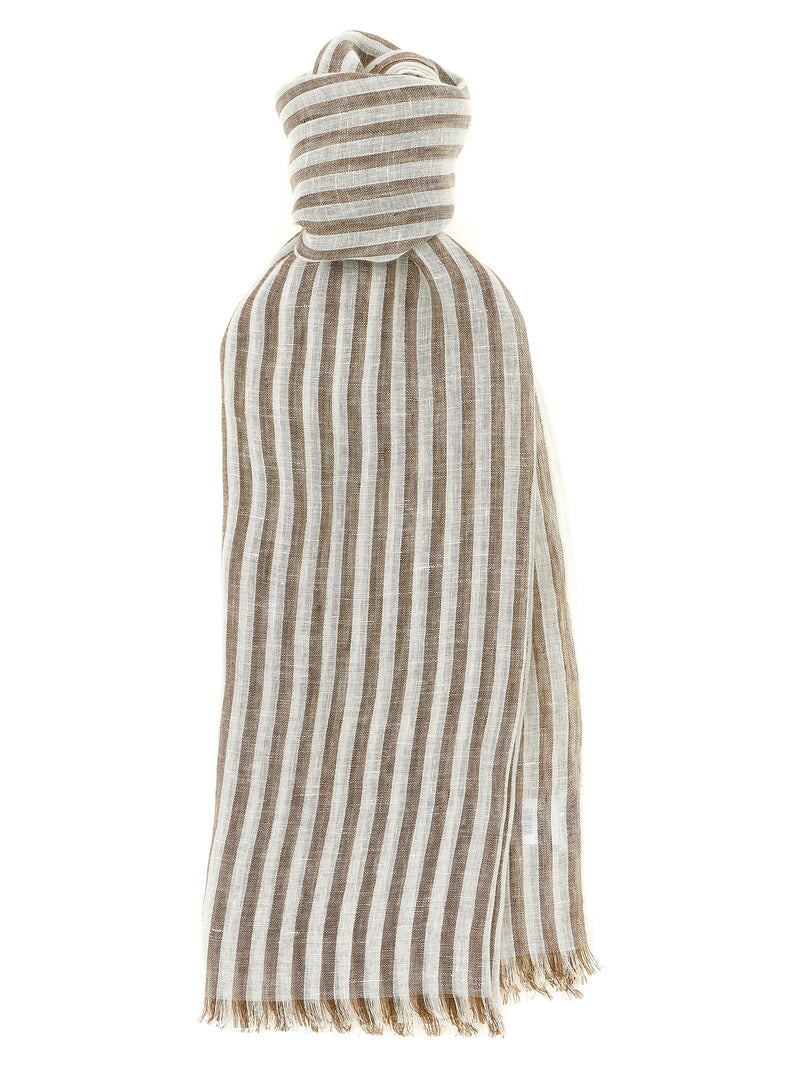 'Sparkling' linen scarf