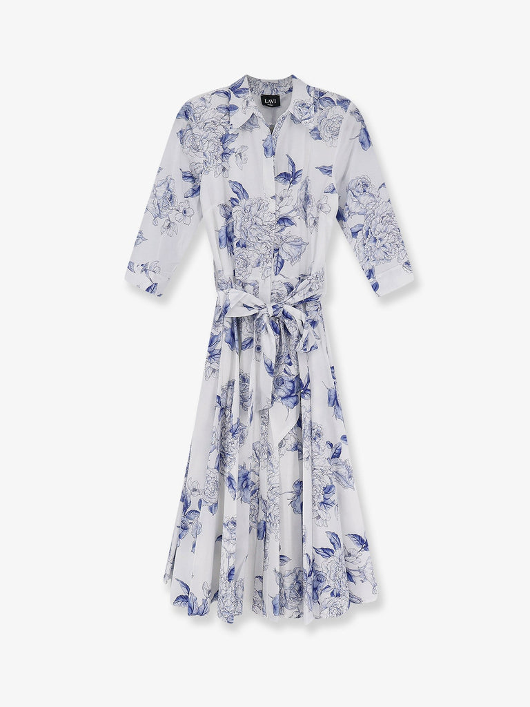 Spritz cotton chemisier dress