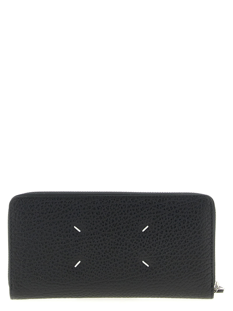 Stitching logo wallet