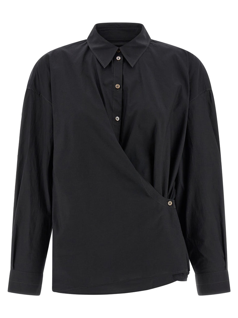 'Straight Collar Twisted' shirt