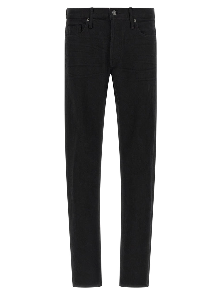 Straight leg jeans