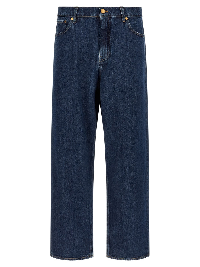 Straight leg jeans