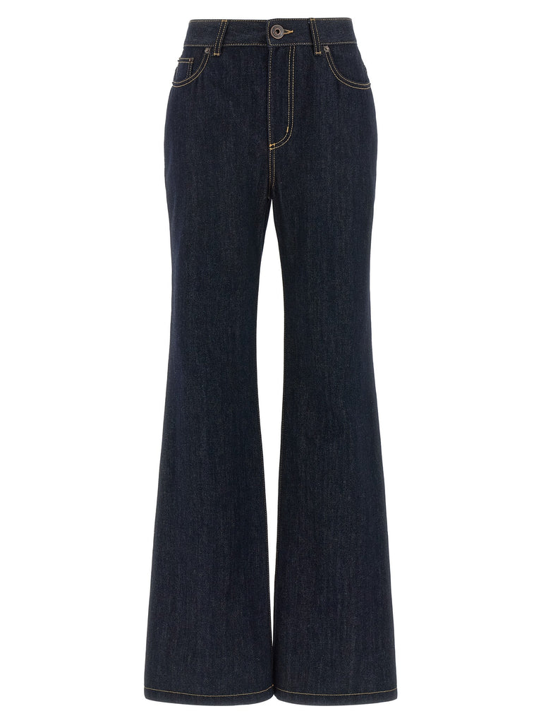 Straight leg jeans