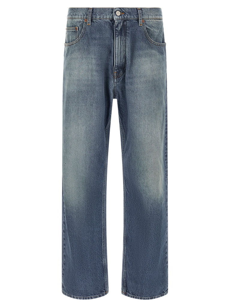Straight leg jeans