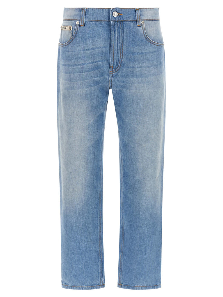 Straight leg jeans