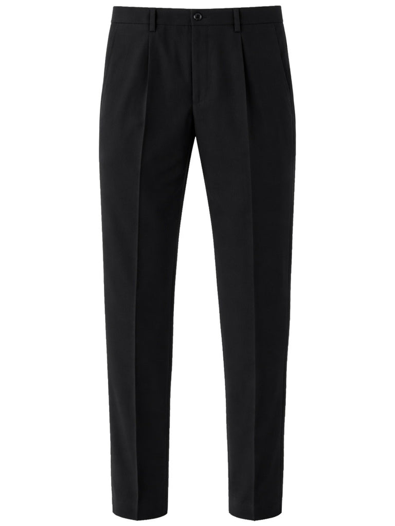 STRAIGHT WOOL PANTS