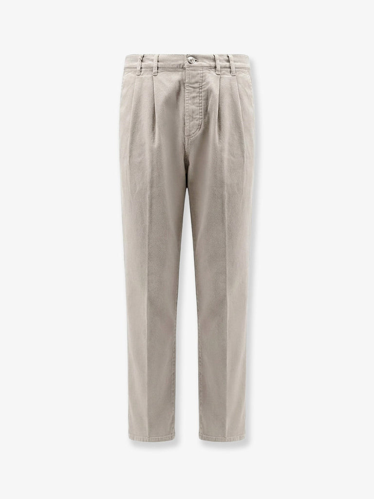 Stretch canvas trousers