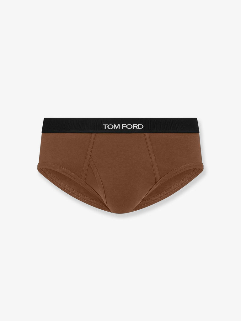 Stretch cotton brief