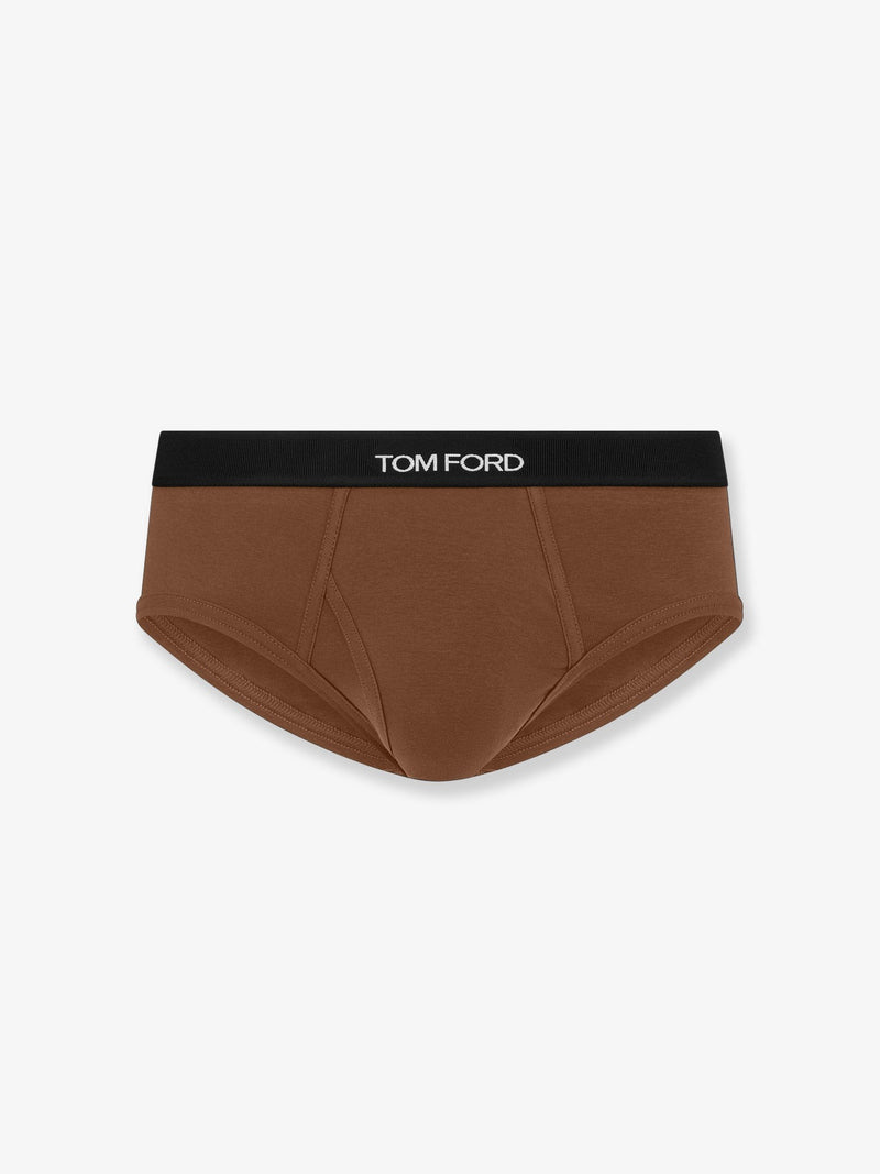 Stretch cotton brief