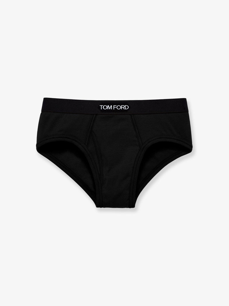 Stretch cotton brief