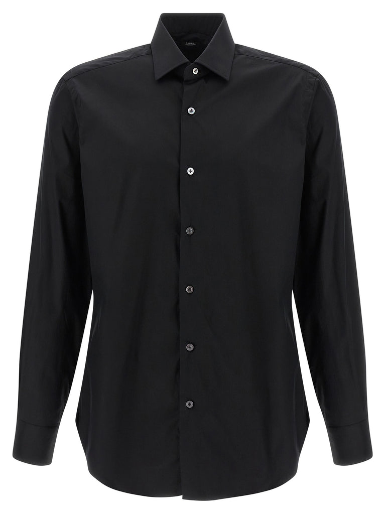 Stretch cotton shirt