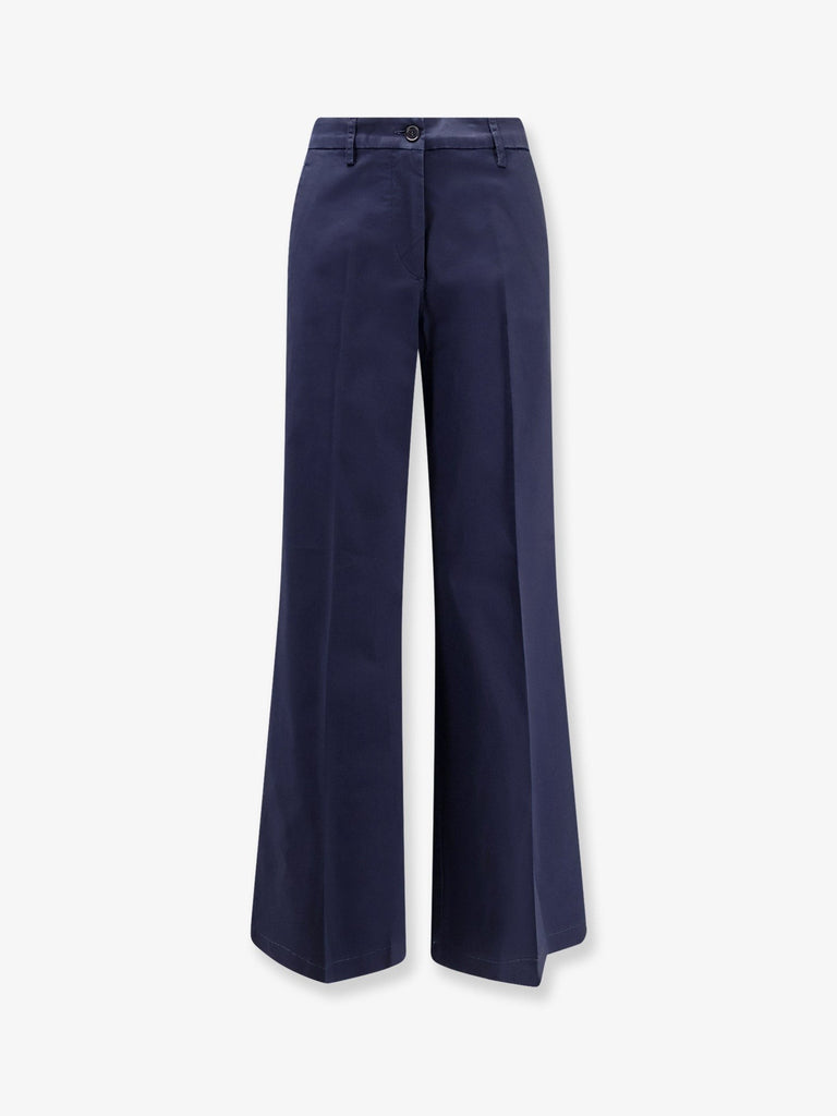 Stretch cotton trousers