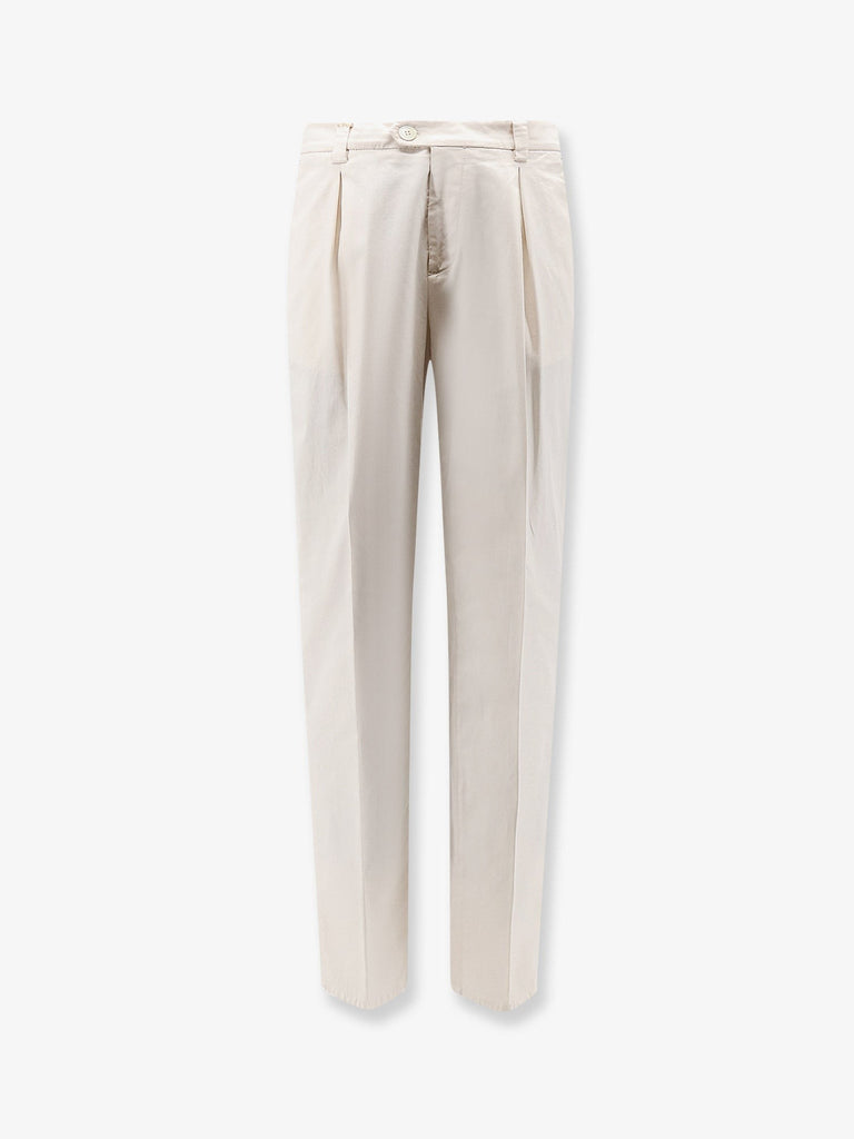 Stretch cotton trousers