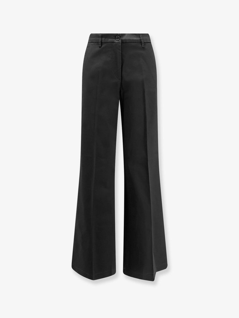 Stretch cotton trousers