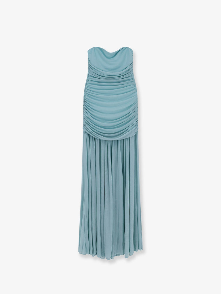 Stretch fabric Adele long dress