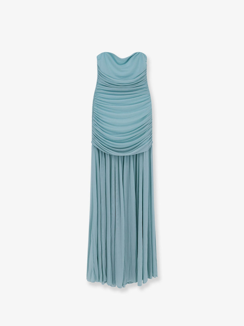 Stretch fabric Adele long dress