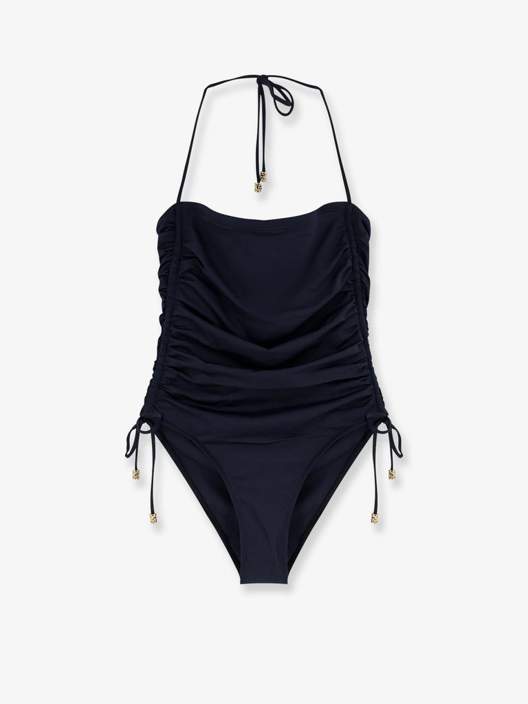 Stretch jersey one-piece swimsuit