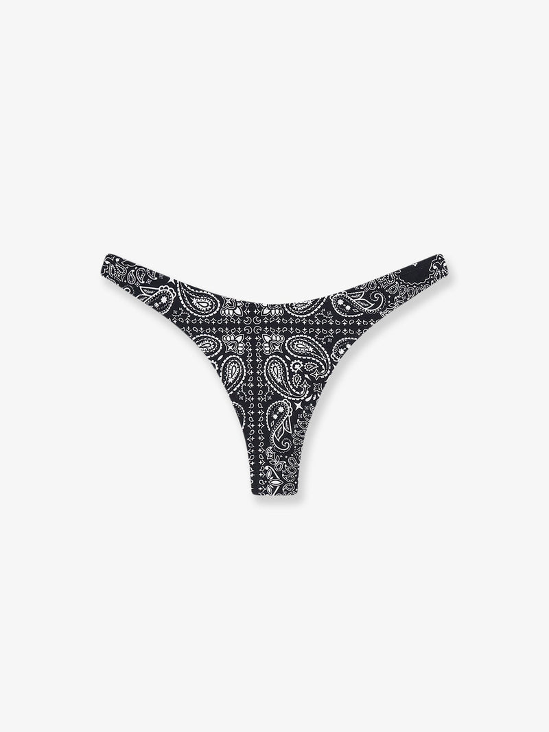 Stretch nylon bikini bottoms