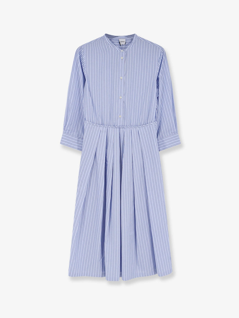 Striped cotton dress