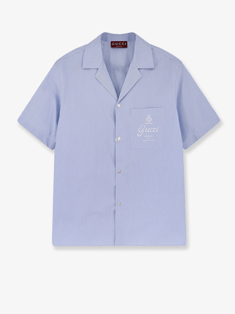 Striped cotton shirt