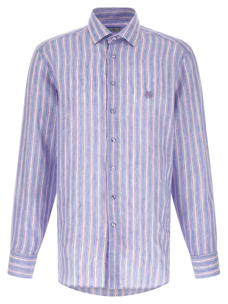 Striped linen shirt