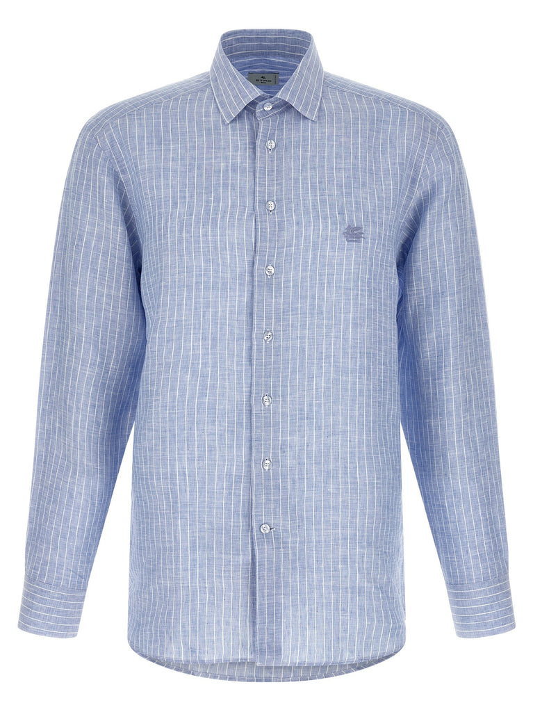 Striped linen shirt
