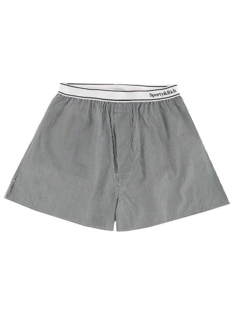 STRIPED LOGO SHORTS