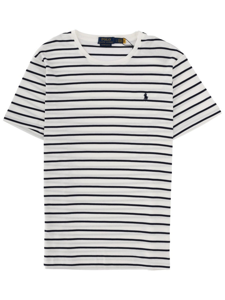 STRIPED LOGO T-SHIRT