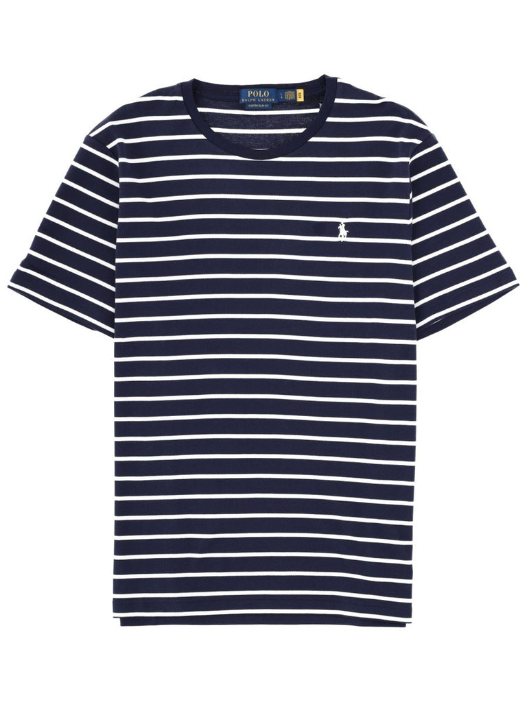 STRIPED LOGO T-SHIRT
