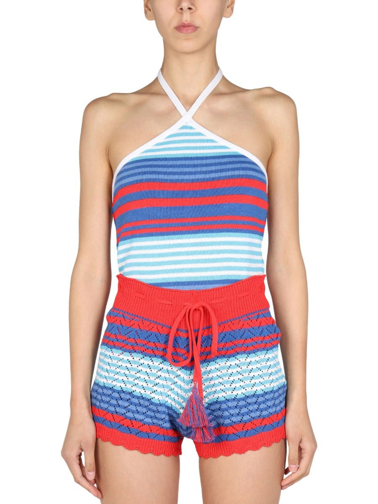 STRIPED PATTERN TOP