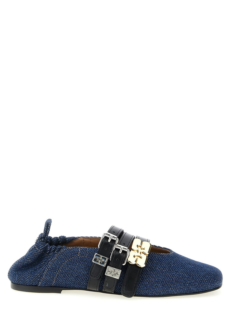 'Sue Triple' ballet flats