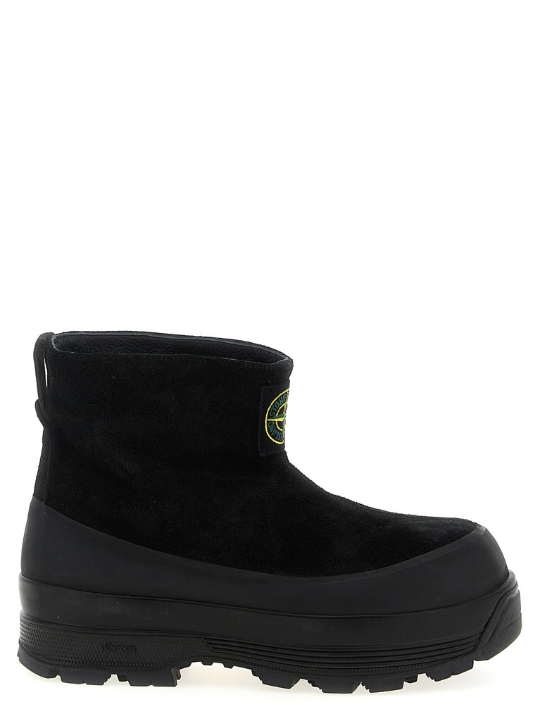 Suede ankle boots