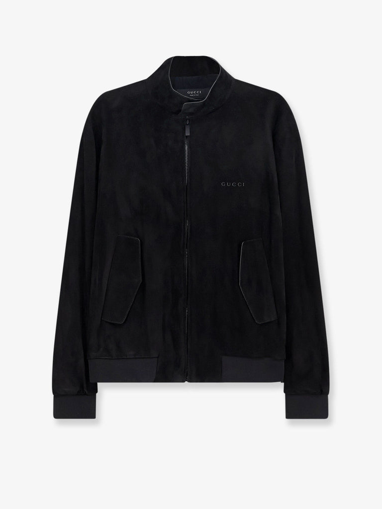 Suede bomber