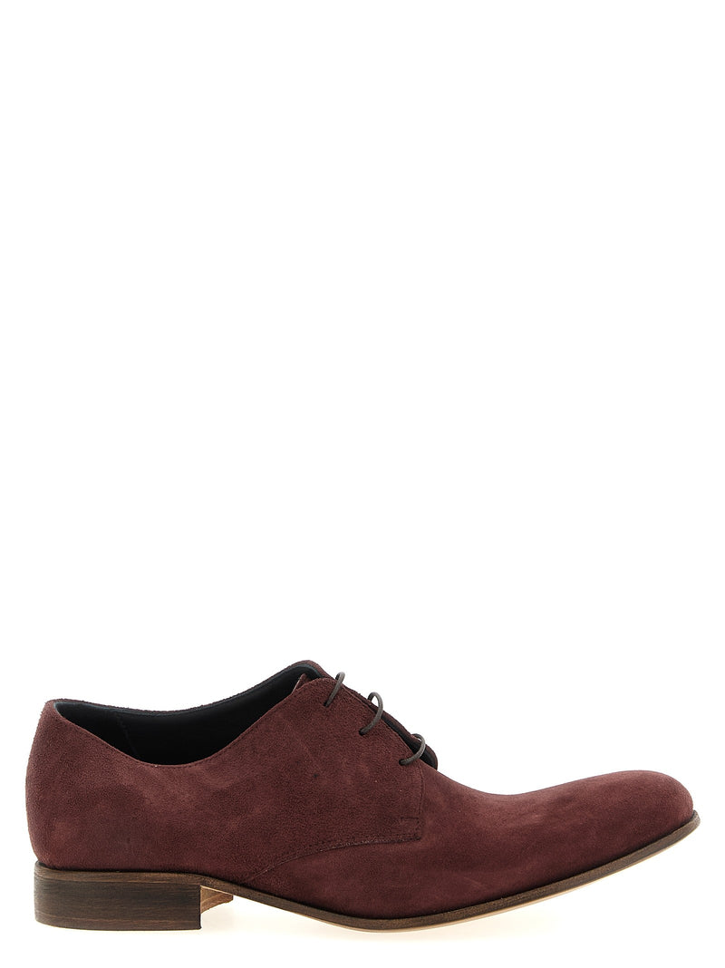 Suede lace up