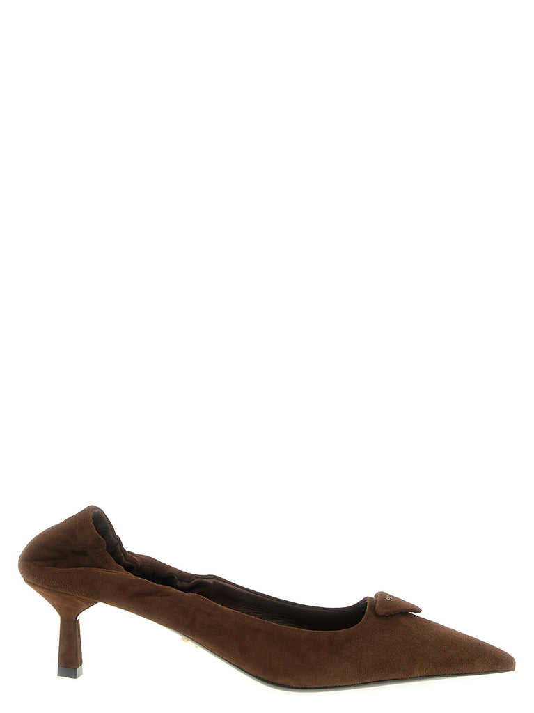 Suede pumps