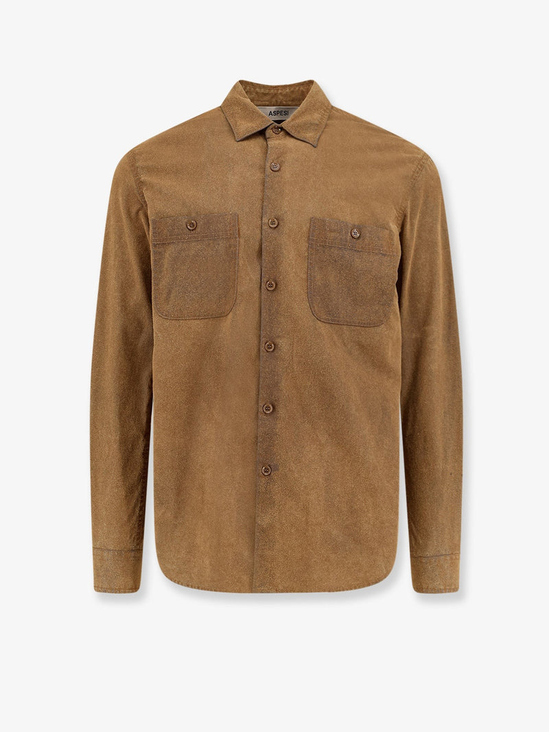Suede shirt